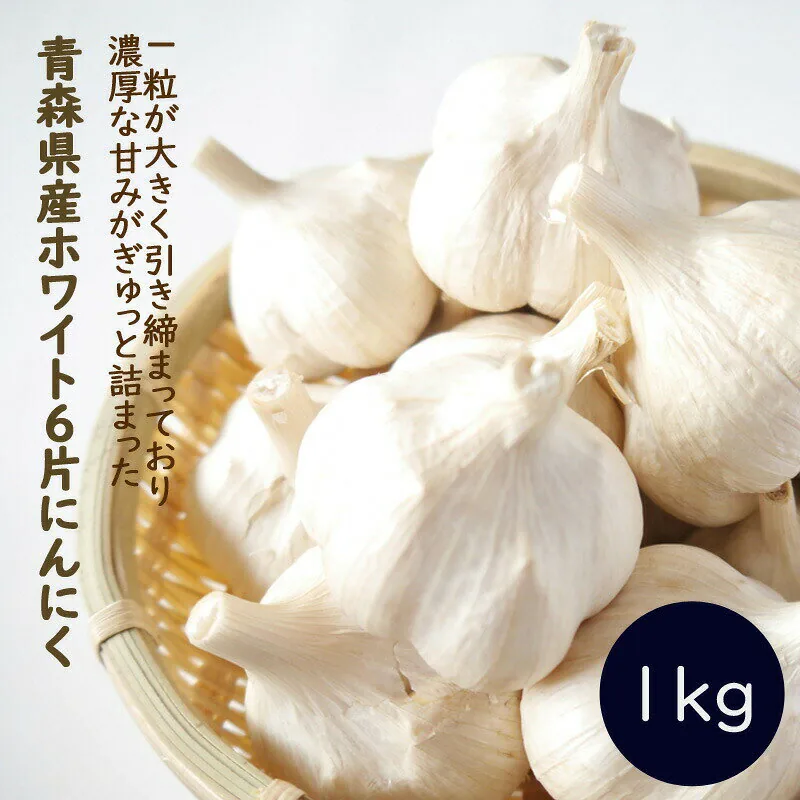 花の大和 青森県産 福地ホワイト六片 種球 約1kg