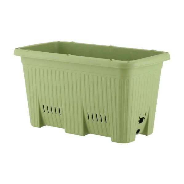 アップルウェアー 楽々菜園深型プランター 22L 600×324×324mm サラダグリーン 600 1点